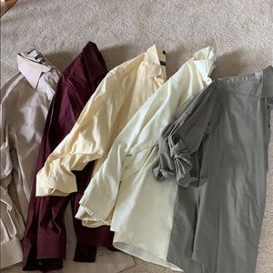 👔 Bundle of men’s dress shirts! All large!